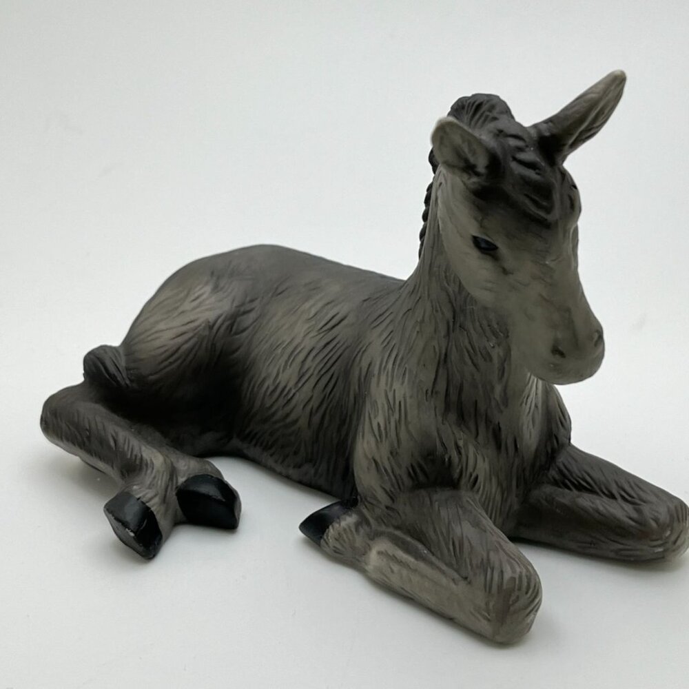 Kirkland Christmas Nativity Donkey Animal Vintage Porcelain Replacement #75177